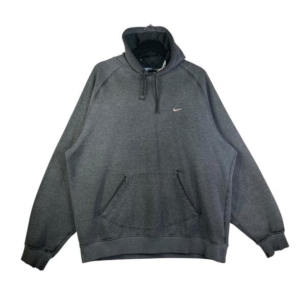 Vintage Nike Swoosh Logo Hoodie XL - Picture 1 of 7